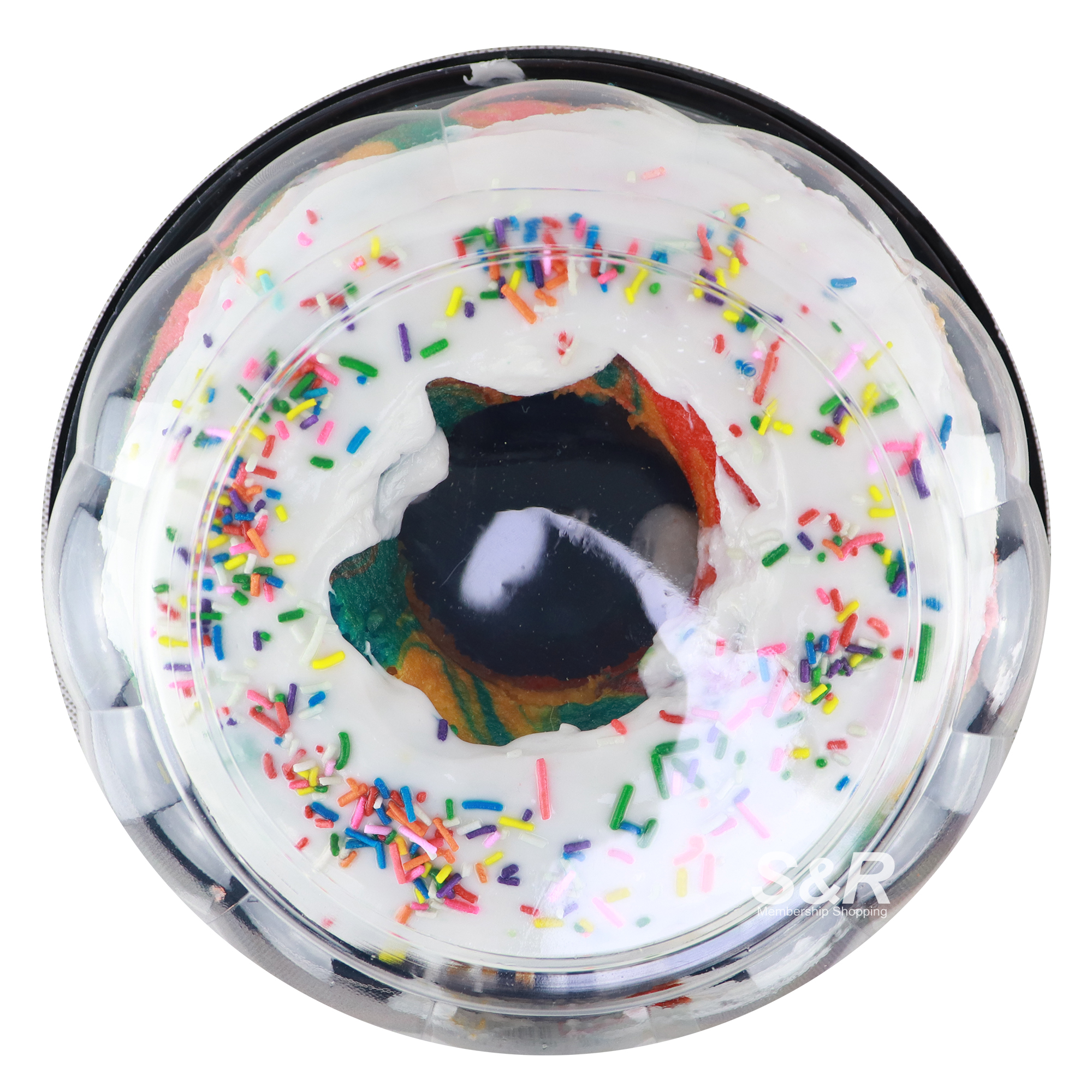 S&R Regular Rainbow Ring Cake